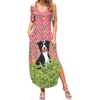 I Work Hard So That My Dog Can Have A Better Life Christmas Christmas Family Matching Summer Maxi Dress and Hawaiian Shirt Xmas Holiday Patterns - Wonder Print Shop