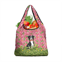 I Work Hard So That My Dog Can Have A Better Life Christmas Christmas Grocery Bag Xmas Holiday Patterns - Wonder Print Shop