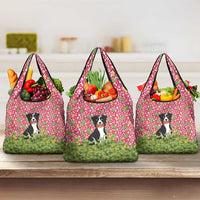 I Work Hard So That My Dog Can Have A Better Life Christmas Christmas Grocery Bag Xmas Holiday Patterns - Wonder Print Shop