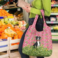 I Work Hard So That My Dog Can Have A Better Life Christmas Christmas Grocery Bag Xmas Holiday Patterns - Wonder Print Shop