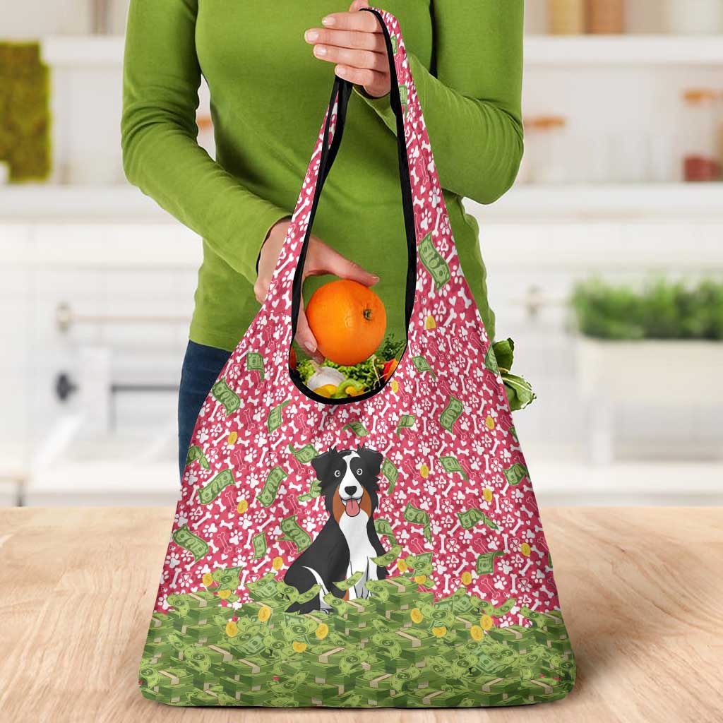 I Work Hard So That My Dog Can Have A Better Life Christmas Christmas Grocery Bag Xmas Holiday Patterns - Wonder Print Shop