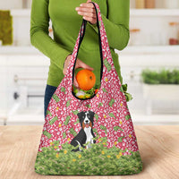 I Work Hard So That My Dog Can Have A Better Life Christmas Christmas Grocery Bag Xmas Holiday Patterns - Wonder Print Shop