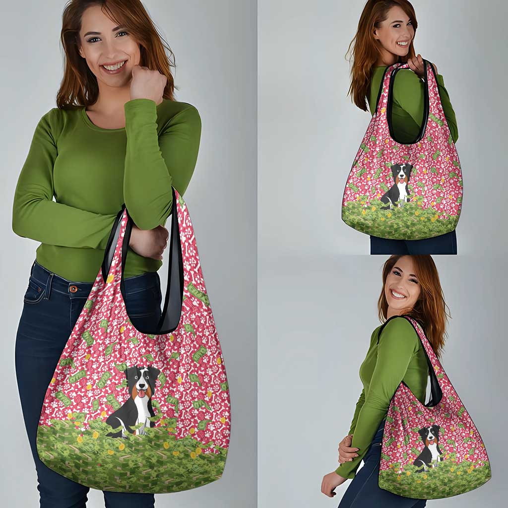 I Work Hard So That My Dog Can Have A Better Life Christmas Christmas Grocery Bag Xmas Holiday Patterns - Wonder Print Shop