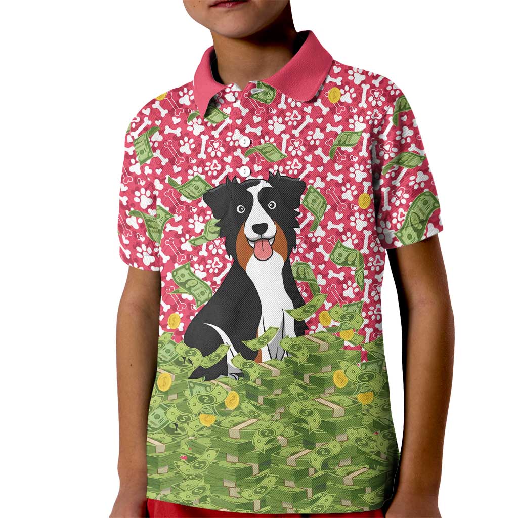 I Work Hard So That My Dog Can Have A Better Life Christmas Christmas Kid Polo Shirt Xmas Holiday Patterns - Wonder Print Shop