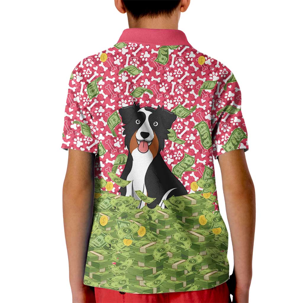 I Work Hard So That My Dog Can Have A Better Life Christmas Christmas Kid Polo Shirt Xmas Holiday Patterns - Wonder Print Shop