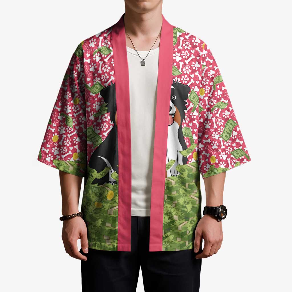 I Work Hard So That My Dog Can Have A Better Life Christmas Christmas Kimono Xmas Holiday Patterns - Wonder Print Shop