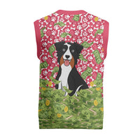 I Work Hard So That My Dog Can Have A Better Life Christmas Christmas Knitted V-Neck Vest Xmas Holiday Patterns - Wonder Print Shop
