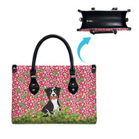 I Work Hard So That My Dog Can Have A Better Life Christmas Christmas Leather Bag Xmas Holiday Patterns - Wonder Print Shop