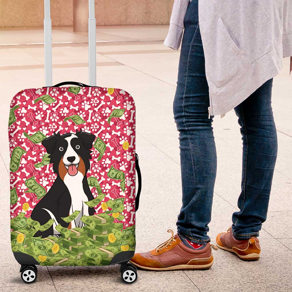 I Work Hard So That My Dog Can Have A Better Life Christmas Christmas Luggage Cover Xmas Holiday Patterns - undefined