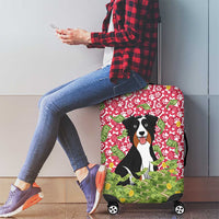 I Work Hard So That My Dog Can Have A Better Life Christmas Christmas Luggage Cover Xmas Holiday Patterns - undefined