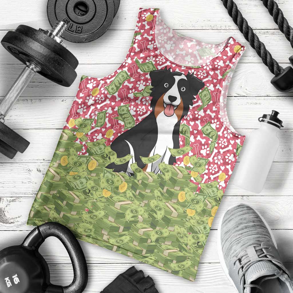 I Work Hard So That My Dog Can Have A Better Life Christmas Christmas Men Tank Top Xmas Holiday Patterns - Wonder Print Shop