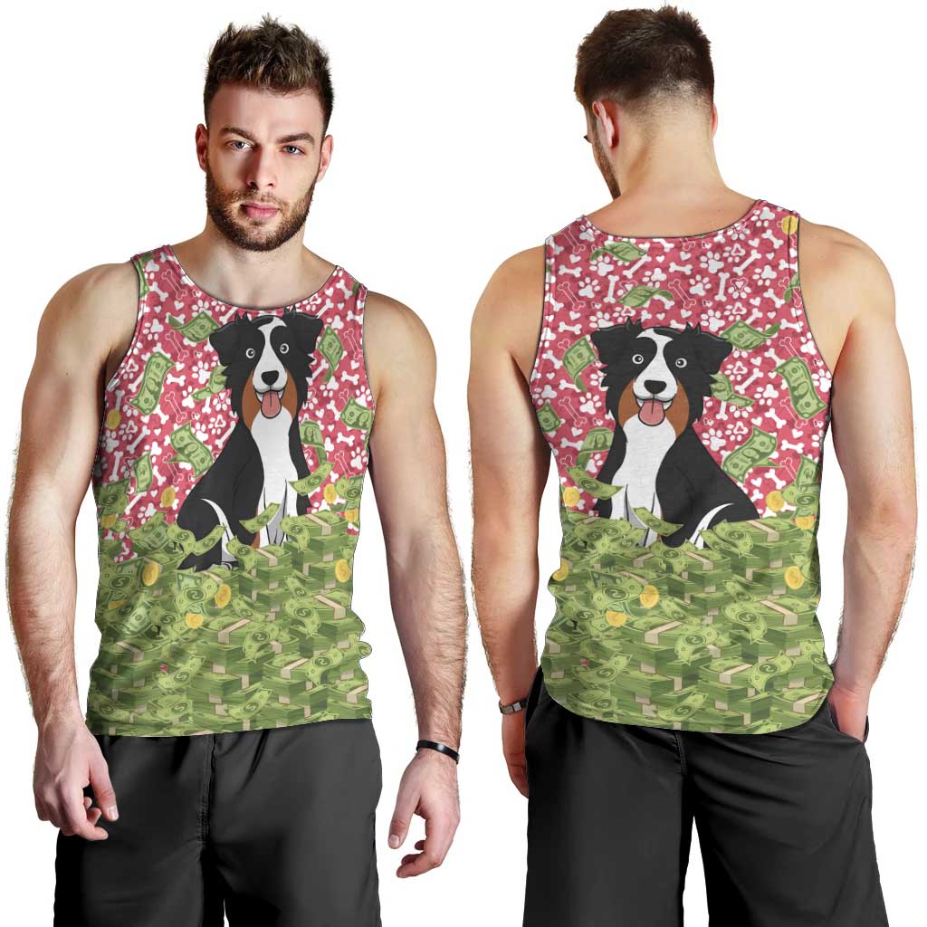 I Work Hard So That My Dog Can Have A Better Life Christmas Christmas Men Tank Top Xmas Holiday Patterns - Wonder Print Shop
