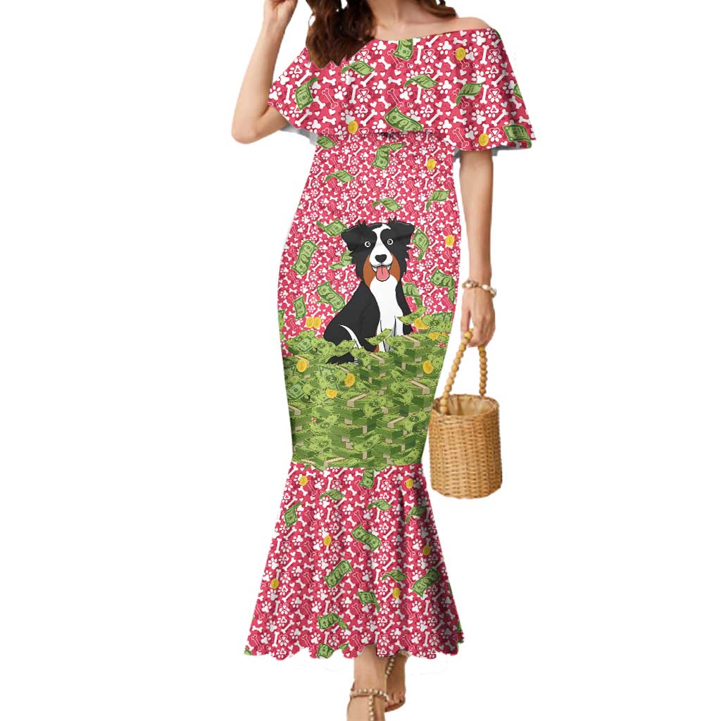 I Work Hard So That My Dog Can Have A Better Life Christmas Christmas Mermaid Dress Xmas Holiday Patterns - Wonder Print Shop