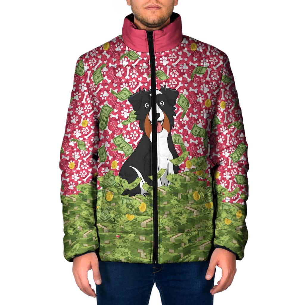 I Work Hard So That My Dog Can Have A Better Life Christmas Christmas Padded Jacket Xmas Holiday Patterns - Wonder Print Shop