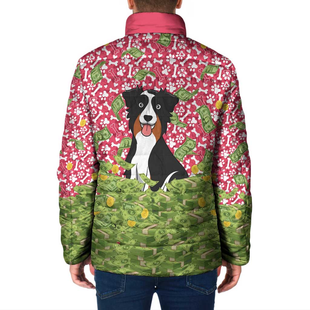 I Work Hard So That My Dog Can Have A Better Life Christmas Christmas Padded Jacket Xmas Holiday Patterns - Wonder Print Shop