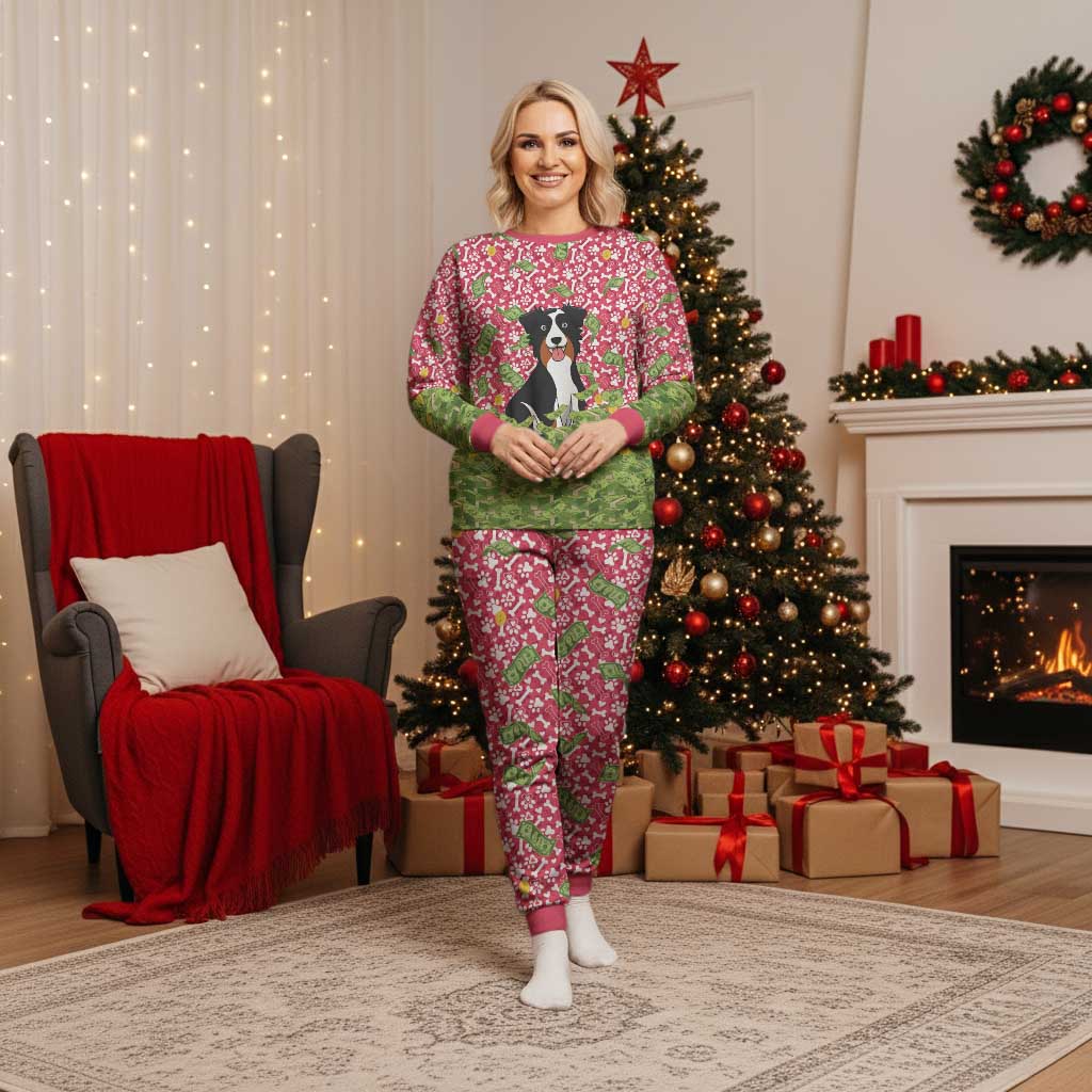 I Work Hard So That My Dog Can Have A Better Life Christmas Christmas Pajama Set Xmas Holiday Patterns - Wonder Print Shop