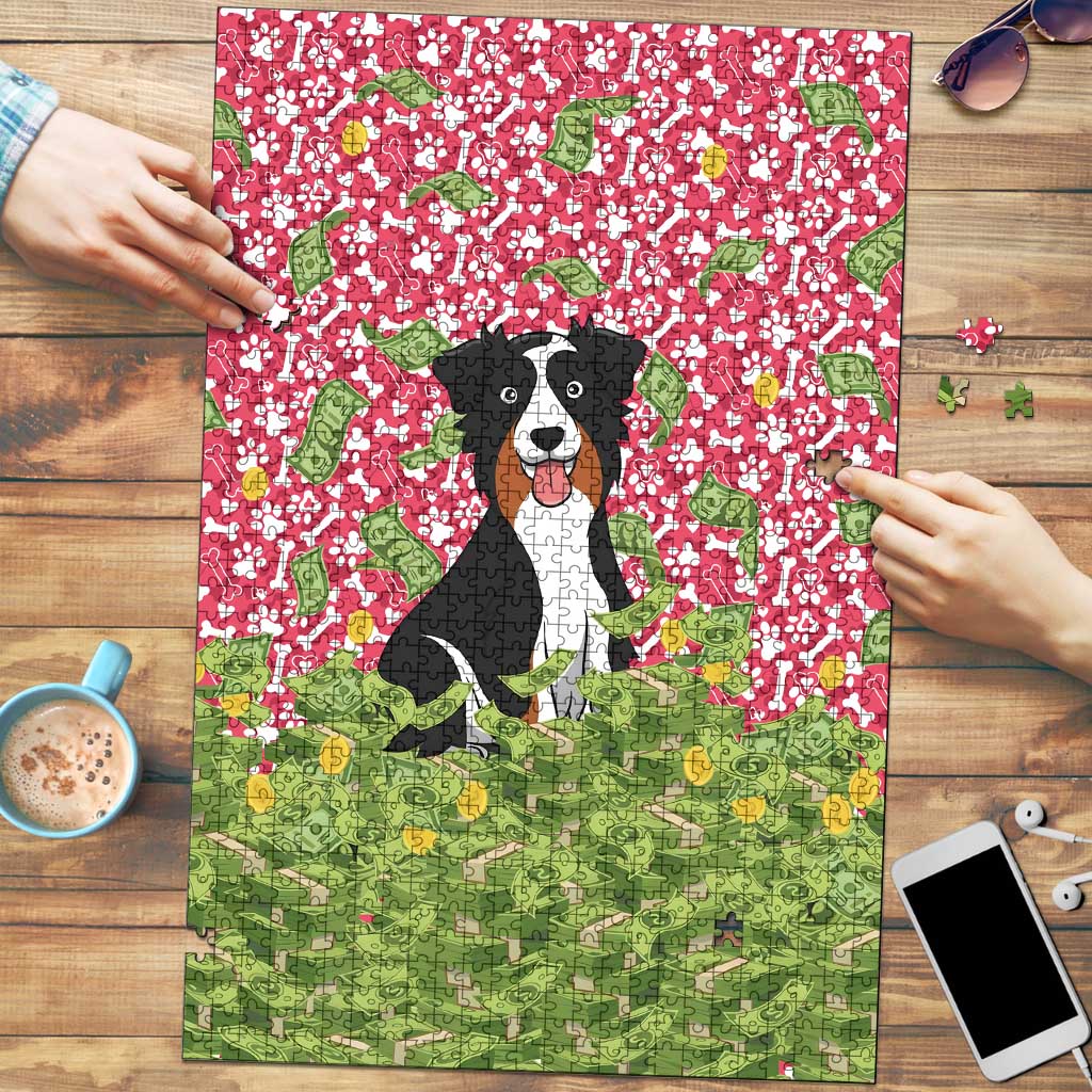 I Work Hard So That My Dog Can Have A Better Life Christmas Christmas Puzzle Xmas Holiday Patterns - Wonder Print Shop