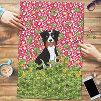 I Work Hard So That My Dog Can Have A Better Life Christmas Christmas Puzzle Xmas Holiday Patterns - Wonder Print Shop