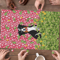 I Work Hard So That My Dog Can Have A Better Life Christmas Christmas Puzzle Xmas Holiday Patterns - Wonder Print Shop
