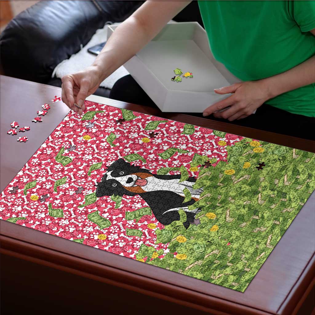 I Work Hard So That My Dog Can Have A Better Life Christmas Christmas Puzzle Xmas Holiday Patterns - Wonder Print Shop