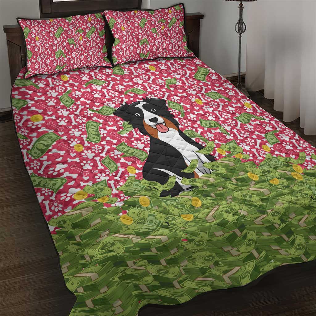 I Work Hard So That My Dog Can Have A Better Life Christmas Christmas Quilt Bed Set Xmas Holiday Patterns - Wonder Print Shop