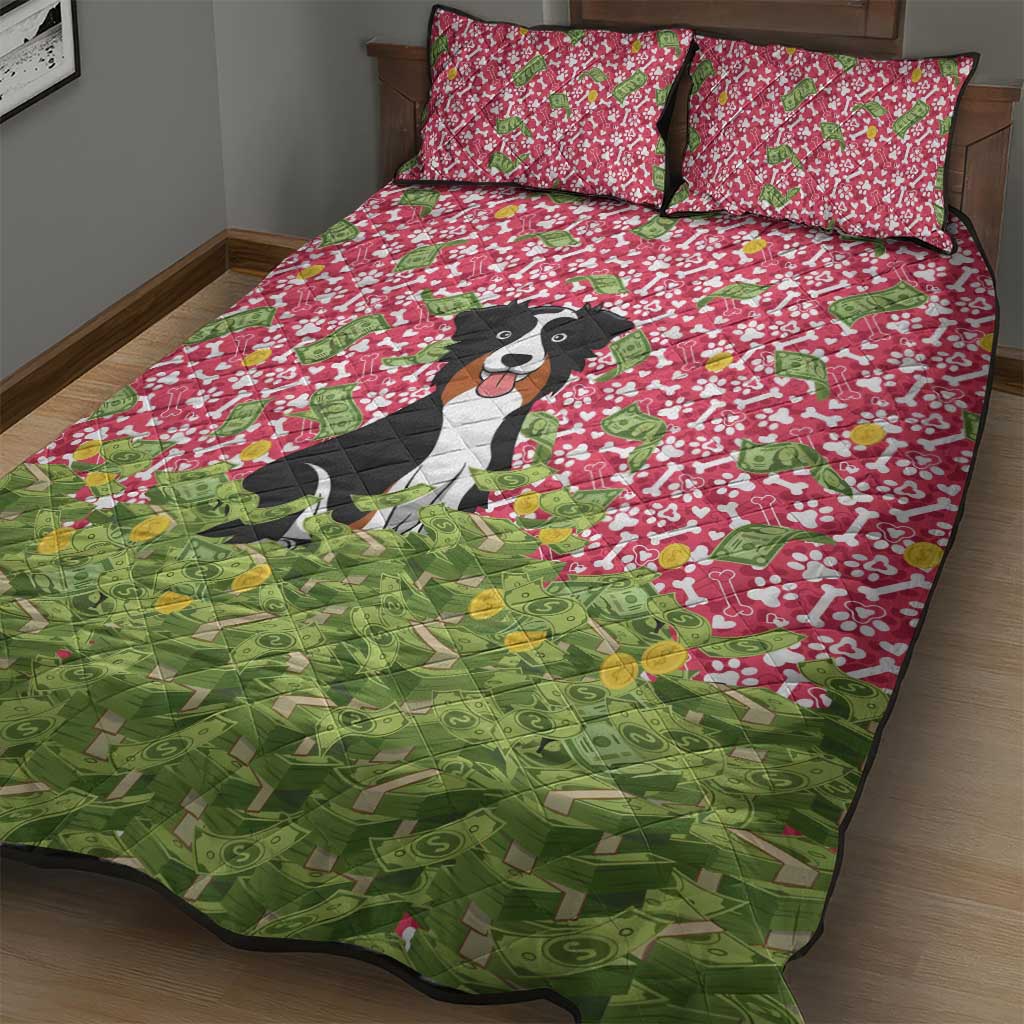 I Work Hard So That My Dog Can Have A Better Life Christmas Christmas Quilt Bed Set Xmas Holiday Patterns - Wonder Print Shop