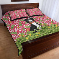I Work Hard So That My Dog Can Have A Better Life Christmas Christmas Quilt Bed Set Xmas Holiday Patterns - Wonder Print Shop