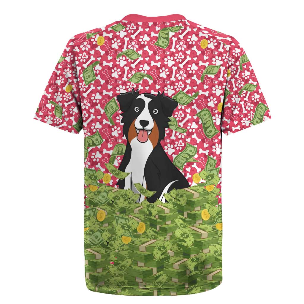 I Work Hard So That My Dog Can Have A Better Life Christmas Christmas Rugby Jersey Xmas Holiday Patterns - Wonder Print Shop
