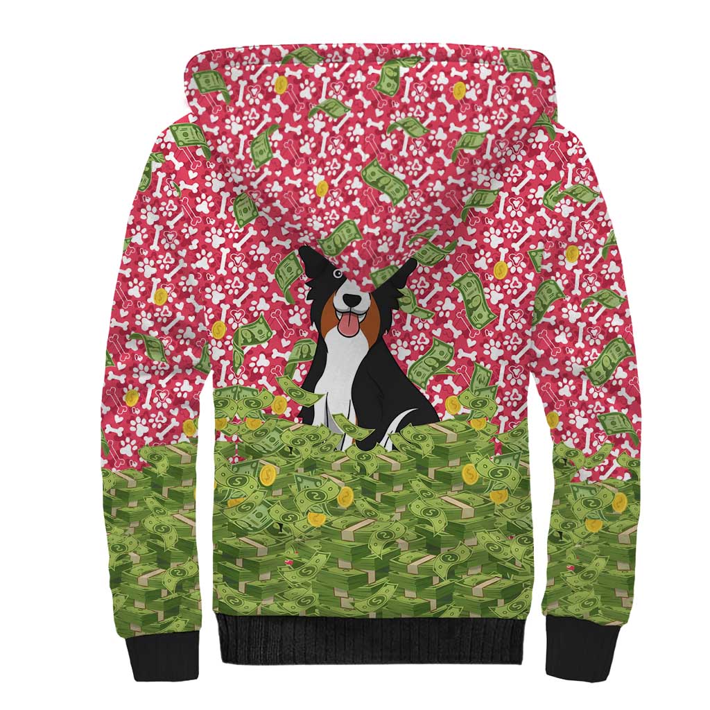 I Work Hard So That My Dog Can Have A Better Life Christmas Christmas Sherpa Hoodie Xmas Holiday Patterns - Wonder Print Shop