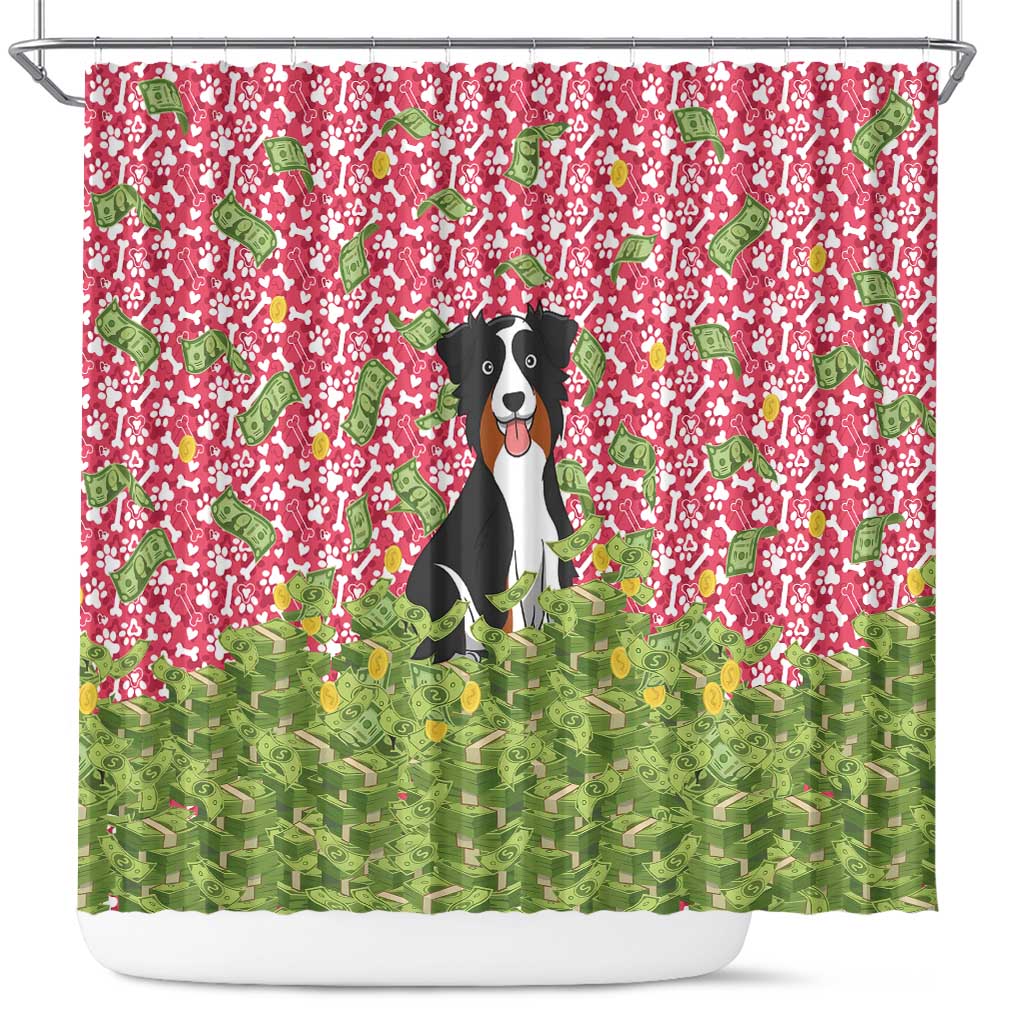 I Work Hard So That My Dog Can Have A Better Life Christmas Christmas Shower Curtain Xmas Holiday Patterns - Wonder Print Shop