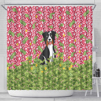 I Work Hard So That My Dog Can Have A Better Life Christmas Christmas Shower Curtain Xmas Holiday Patterns - Wonder Print Shop
