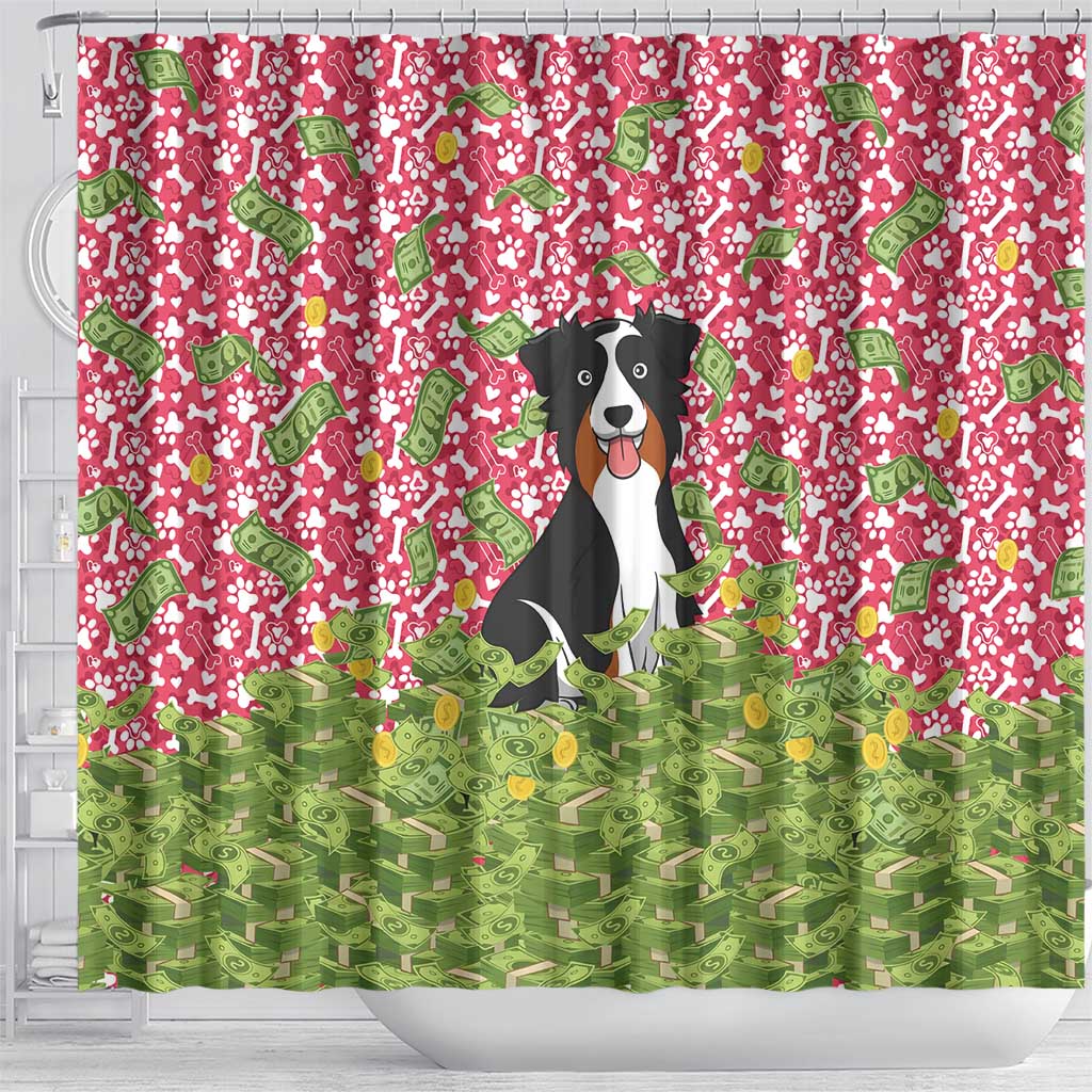 I Work Hard So That My Dog Can Have A Better Life Christmas Christmas Shower Curtain Xmas Holiday Patterns - Wonder Print Shop