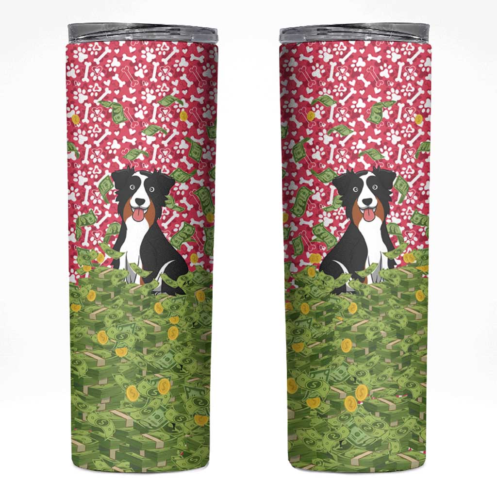 I Work Hard So That My Dog Can Have A Better Life Christmas Christmas Skinny Tumbler Xmas Holiday Patterns - Wonder Print Shop