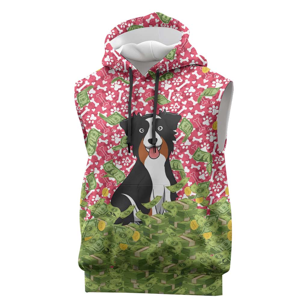 I Work Hard So That My Dog Can Have A Better Life Christmas Christmas Sleeveless Hoodie Xmas Holiday Patterns - Wonder Print Shop