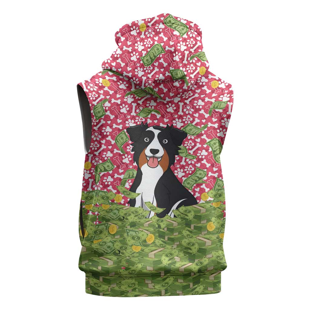 I Work Hard So That My Dog Can Have A Better Life Christmas Christmas Sleeveless Zip Hoodie Xmas Holiday Patterns - Wonder Print Shop