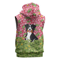 I Work Hard So That My Dog Can Have A Better Life Christmas Christmas Sleeveless Zip Hoodie Xmas Holiday Patterns - Wonder Print Shop