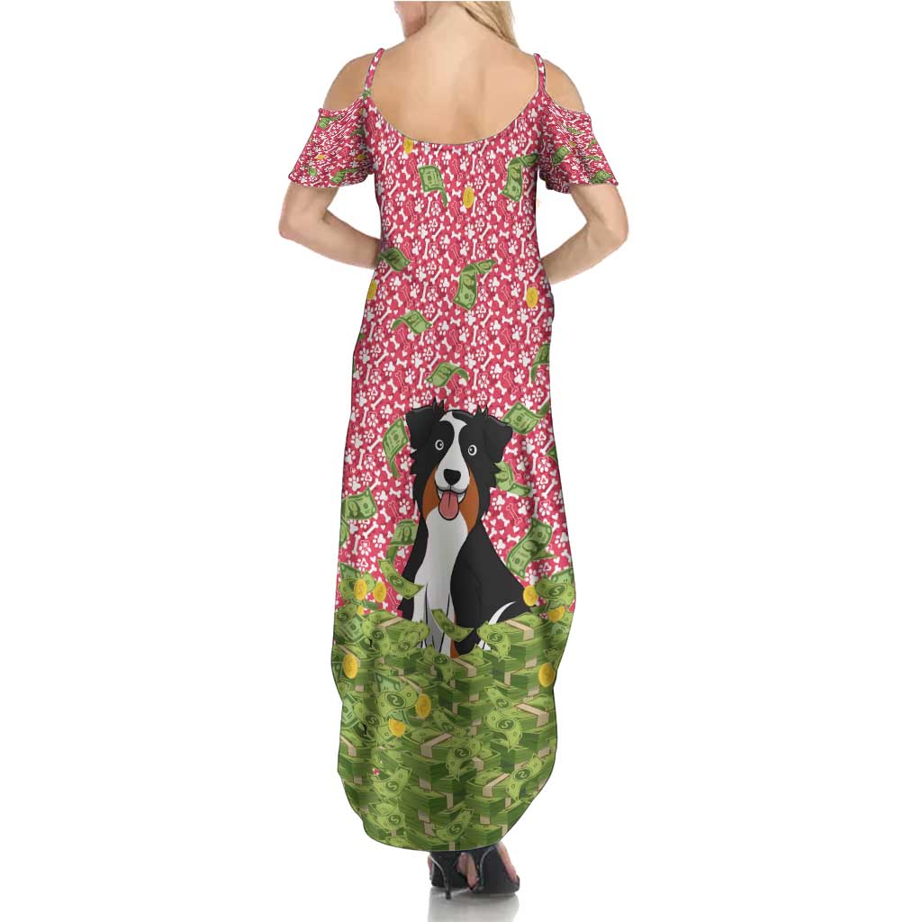I Work Hard So That My Dog Can Have A Better Life Christmas Christmas Summer Maxi Dress Xmas Holiday Patterns - Wonder Print Shop