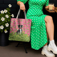 I Work Hard So That My Dog Can Have A Better Life Christmas Christmas Tote Bag Xmas Holiday Patterns - Wonder Print Shop
