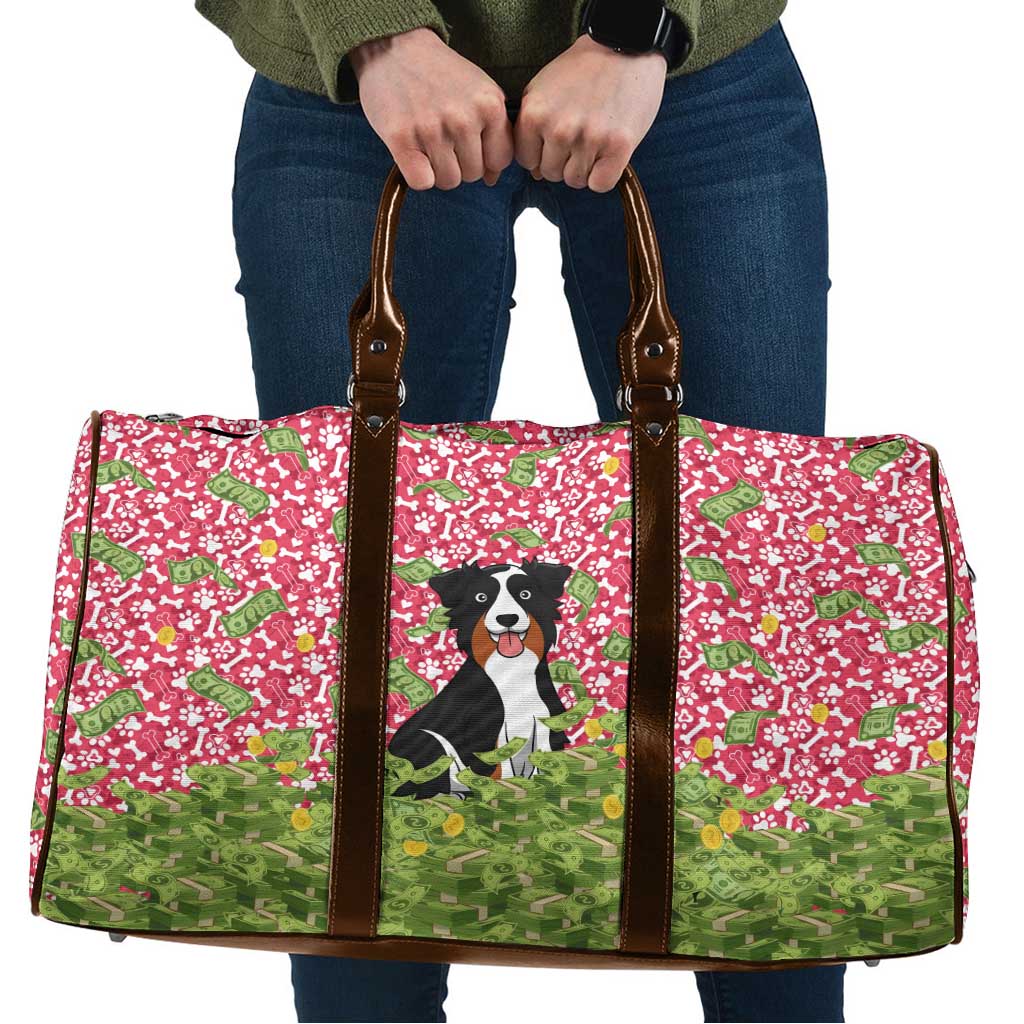 I Work Hard So That My Dog Can Have A Better Life Christmas Christmas Travel Bag Xmas Holiday Patterns - Wonder Print Shop