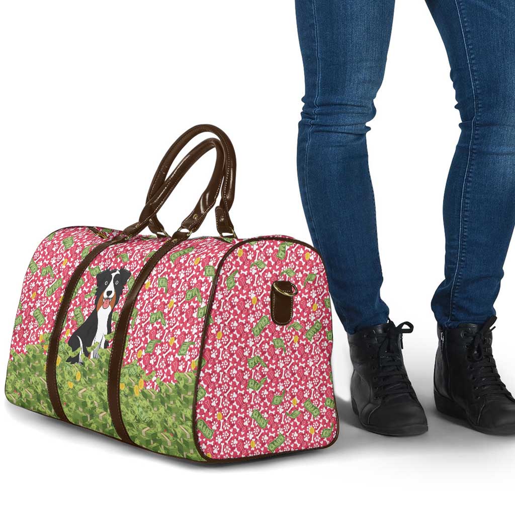 I Work Hard So That My Dog Can Have A Better Life Christmas Christmas Travel Bag Xmas Holiday Patterns - Wonder Print Shop