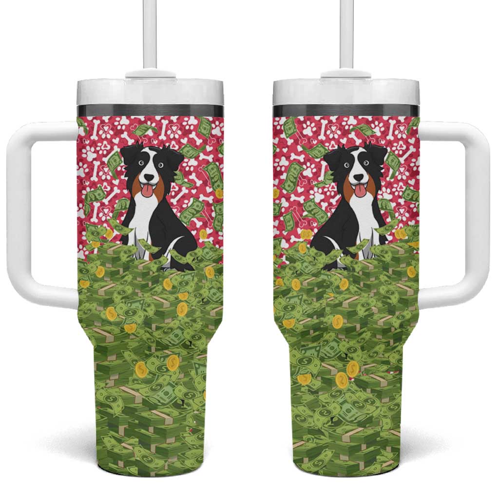 I Work Hard So That My Dog Can Have A Better Life Christmas Christmas Tumbler With Handle Xmas Holiday Patterns - Wonder Print Shop