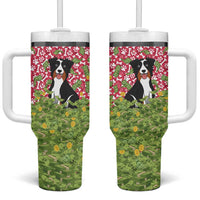 I Work Hard So That My Dog Can Have A Better Life Christmas Christmas Tumbler With Handle Xmas Holiday Patterns - Wonder Print Shop