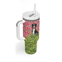I Work Hard So That My Dog Can Have A Better Life Christmas Christmas Tumbler With Handle Xmas Holiday Patterns - Wonder Print Shop