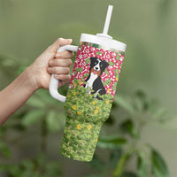 I Work Hard So That My Dog Can Have A Better Life Christmas Christmas Tumbler With Handle Xmas Holiday Patterns - Wonder Print Shop
