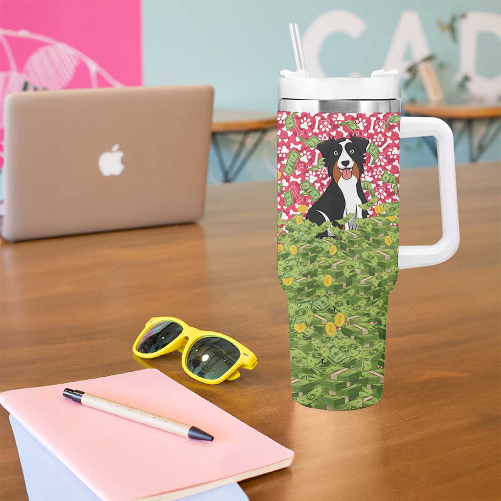 I Work Hard So That My Dog Can Have A Better Life Christmas Christmas Tumbler With Handle Xmas Holiday Patterns - Wonder Print Shop