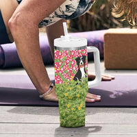 I Work Hard So That My Dog Can Have A Better Life Christmas Christmas Tumbler With Handle Xmas Holiday Patterns - Wonder Print Shop