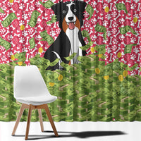 I Work Hard So That My Dog Can Have A Better Life Christmas Christmas Window Curtain Xmas Holiday Patterns - Wonder Print Shop