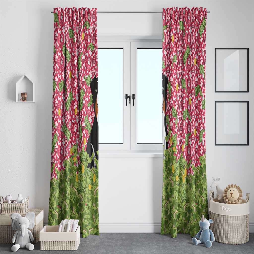 I Work Hard So That My Dog Can Have A Better Life Christmas Christmas Window Curtain Xmas Holiday Patterns - Wonder Print Shop