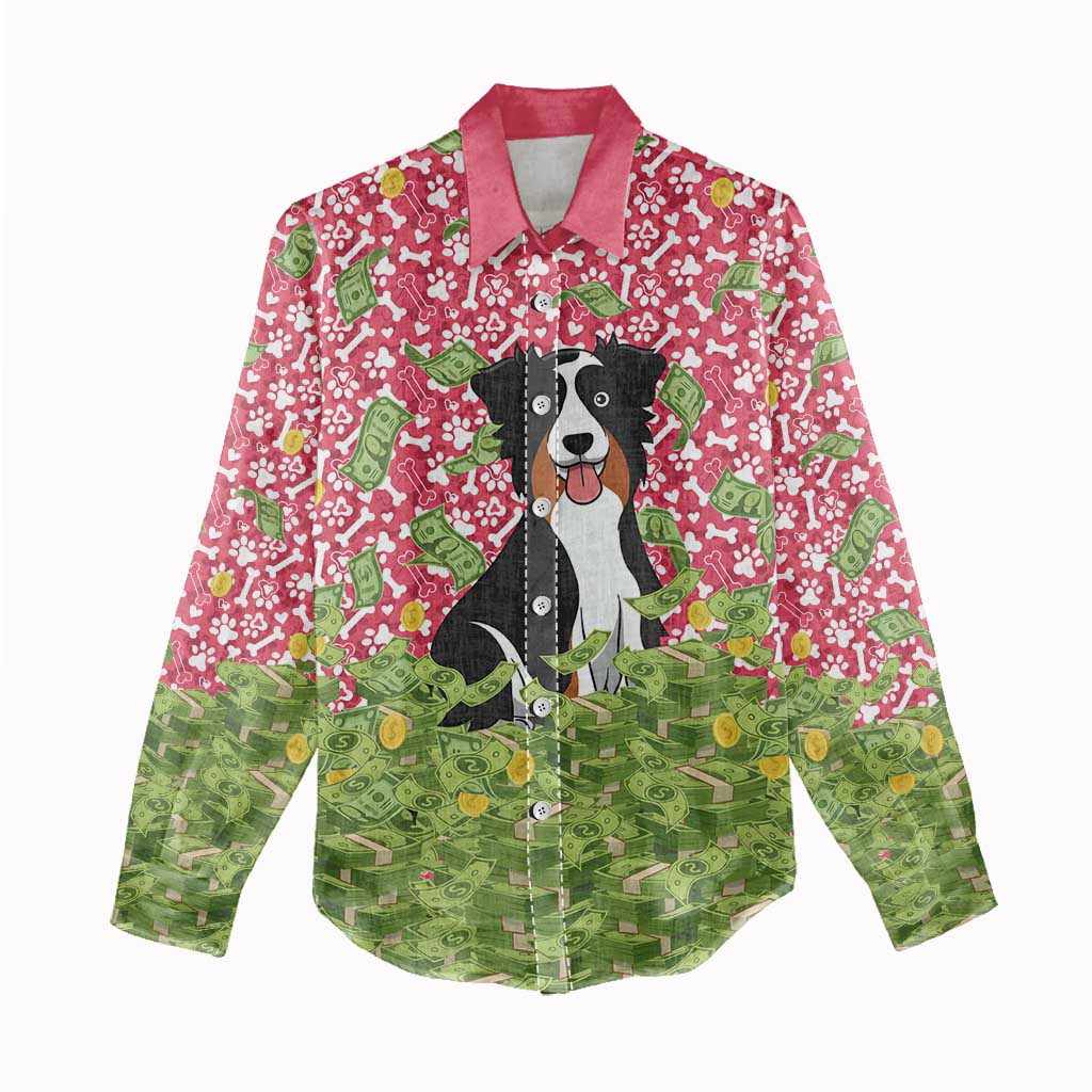 I Work Hard So That My Dog Can Have A Better Life Christmas Christmas Women Casual Shirt Xmas Holiday Patterns - Wonder Print Shop