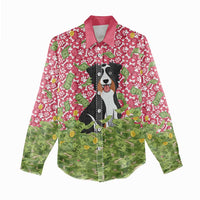 I Work Hard So That My Dog Can Have A Better Life Christmas Christmas Women Casual Shirt Xmas Holiday Patterns - Wonder Print Shop